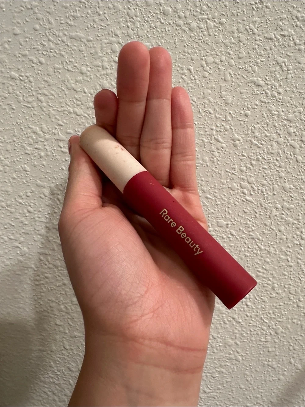 Rare Beauty Lip Color — Deep Rose Red